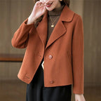 Coats Women The Spring Autumn 2025 The New Short Jacket Fashionable Versatile The Woolen Coat Worn By The Mother Overwear Female