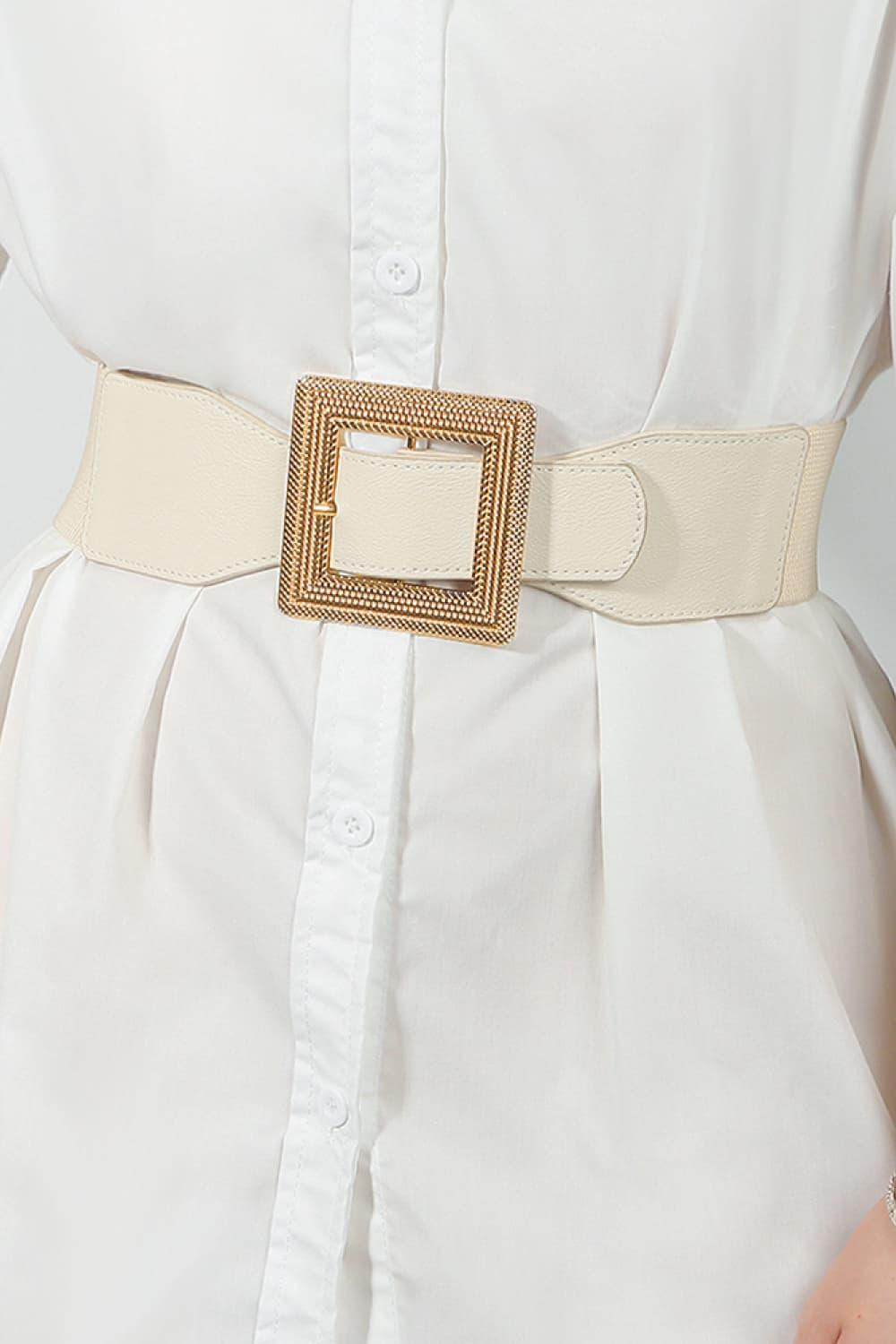Stylish PU Leather Belt for Men and Women Fashion Wear