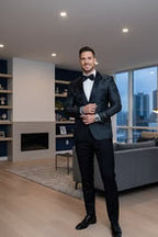 "Amsterdam" Tuxedo Jacket Peak